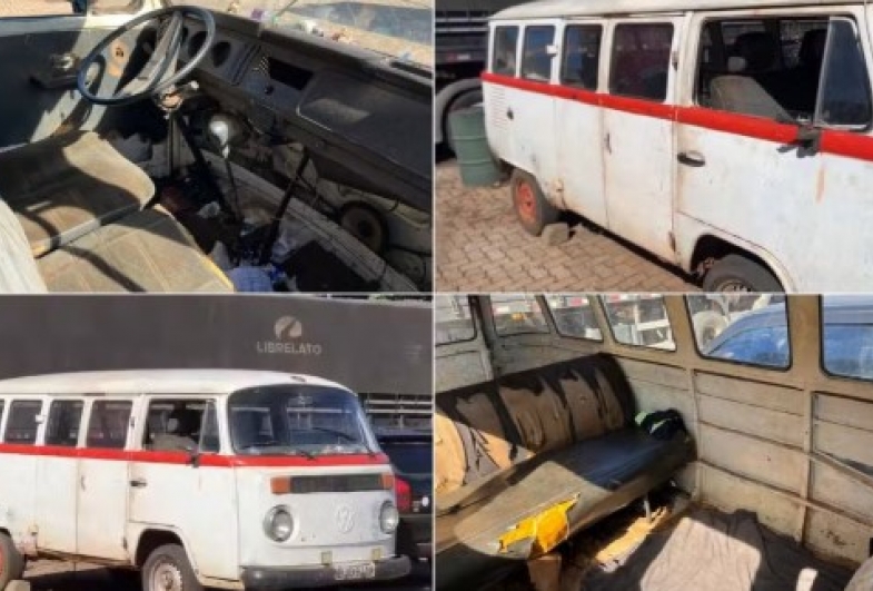 Homem em situação de rua é achado morto dentro de Kombi em Ourinhos; polícia suspeita de hipotermia