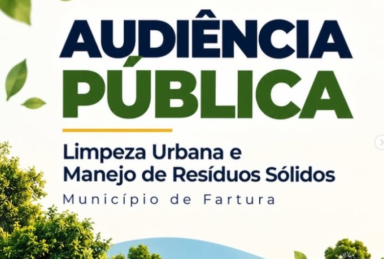 Fartura discute proposta de taxa de limpeza pública em audiência na Câmara