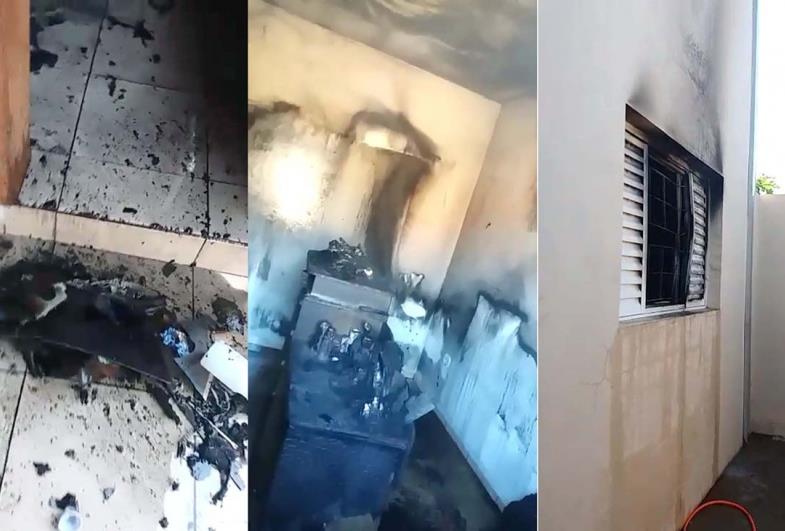 Família de casa que pegou fogo em Fartura já está instalada em outra residência