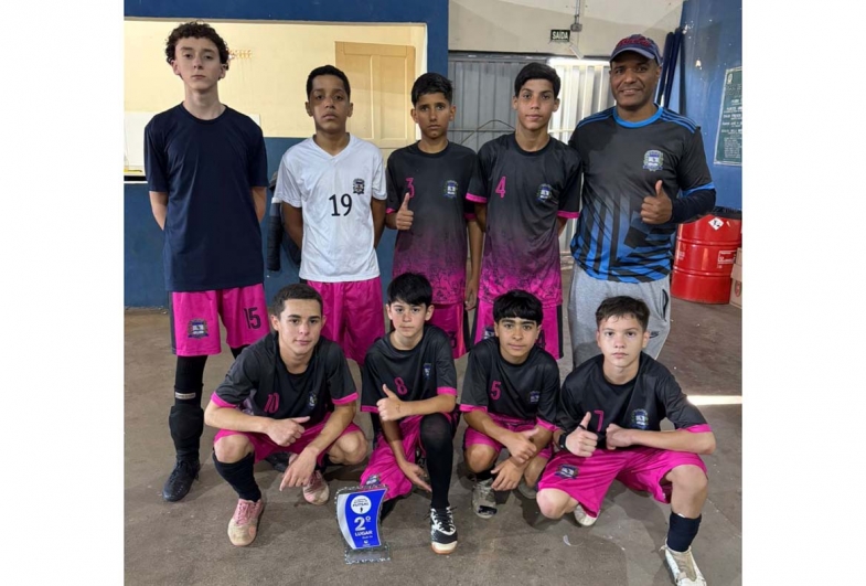 Chavantes, vice-campeã Sub-14