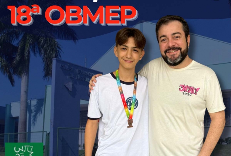 Aluno do Cefar Lucas de Almeida Teixeira conquista da medalha de bronze na OBMEP 2023