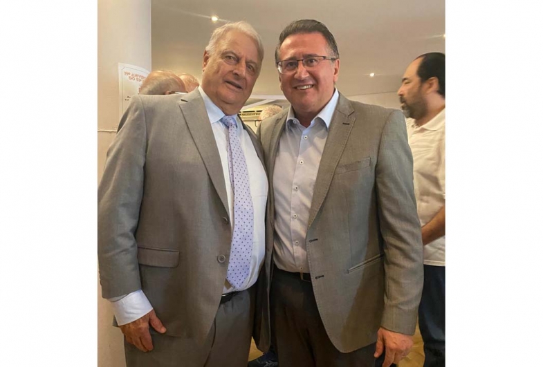 Deputado Conte  Lopes e prefeito  Roberto Araujo