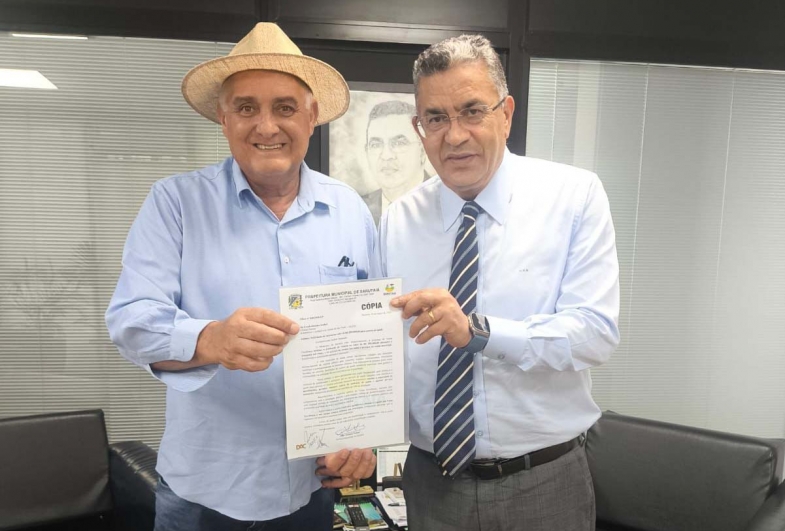 Deputado Gilmaci Santos (vice-presidente  da Alesp) e João da Tapera