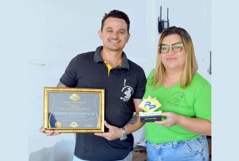 Paulinho Marcenaria & Cia conquista o 4º prêmio “Melhores do Ano” em Fartura