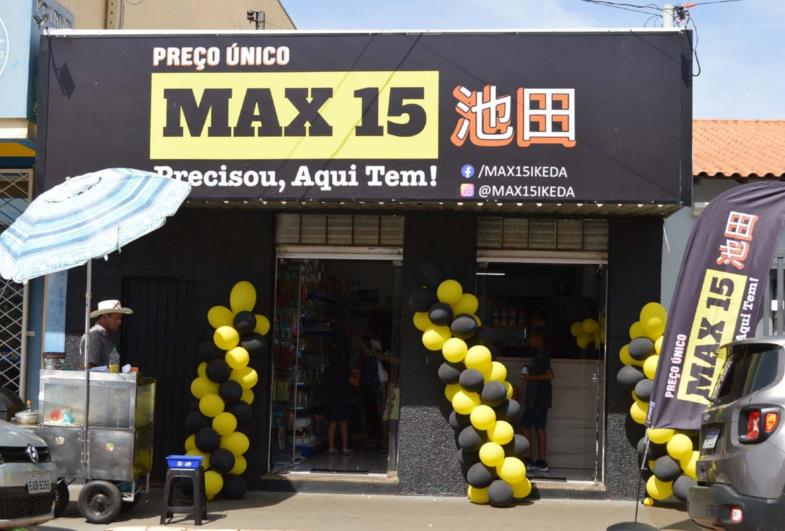 Loja MAX 15 é inaugurada em Fartura 