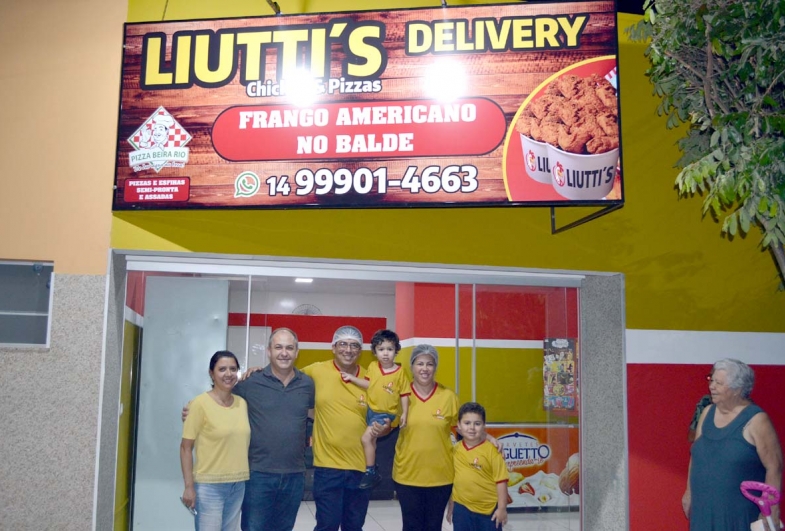 Novo delivery Liutti’s Chicken & Pizzas é inaugurado em Fartura