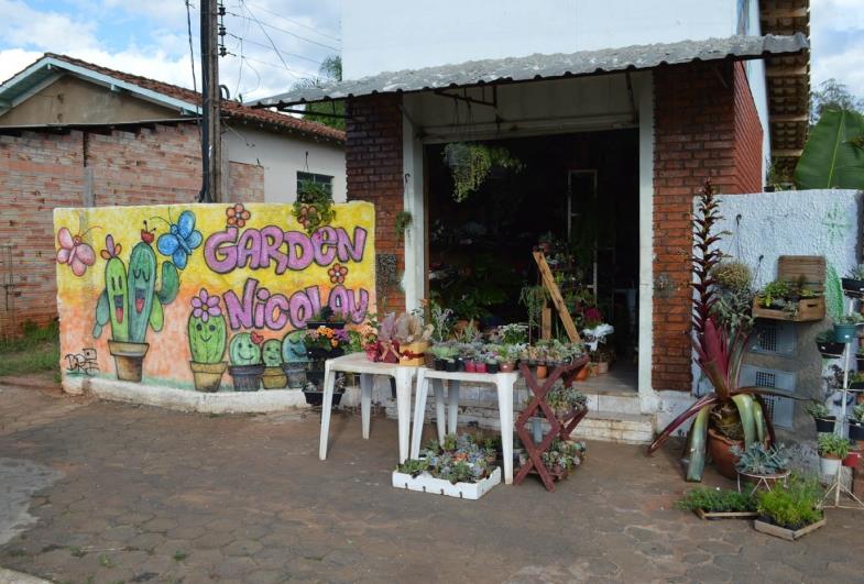 Garden Nicolau de Fartura tem tudo em flores e decoração 