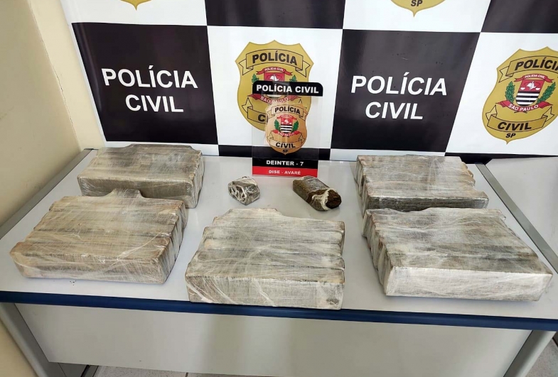 Polícia Civil prende dois homens e apreende 25 Kg de maconha em operação