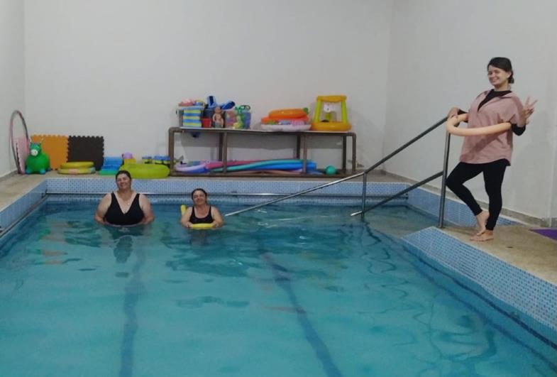 PróFisio conta com piscina adaptada para Hidroginástica 