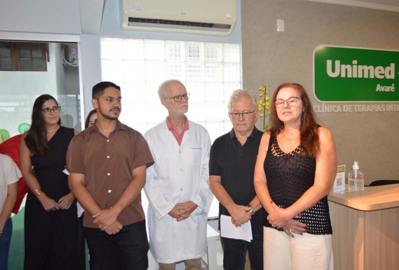 Psicólogo Gabriel Oliveira, Dr. Benami,  Dr. Nilton e Marcia Benelli