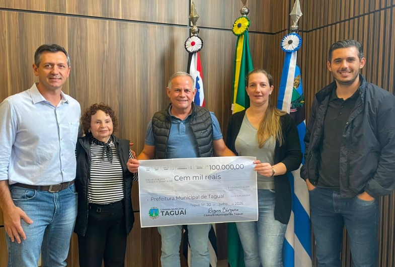 Câmara Municipal devolve R$ 100 mil à Prefeitura e garante repasse para a Creche Santa Rita de Cássia