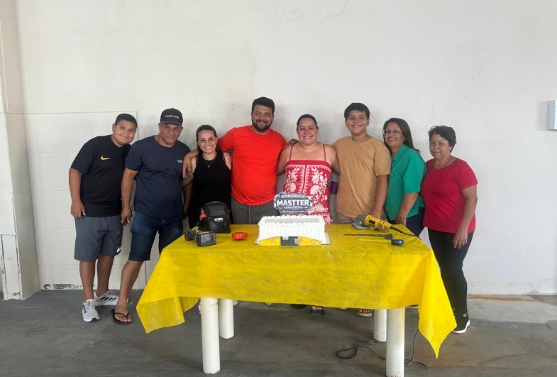 Pablo, João Carlos, Jessica, Carlos, Pamela, Louhan, Meire e Silvana