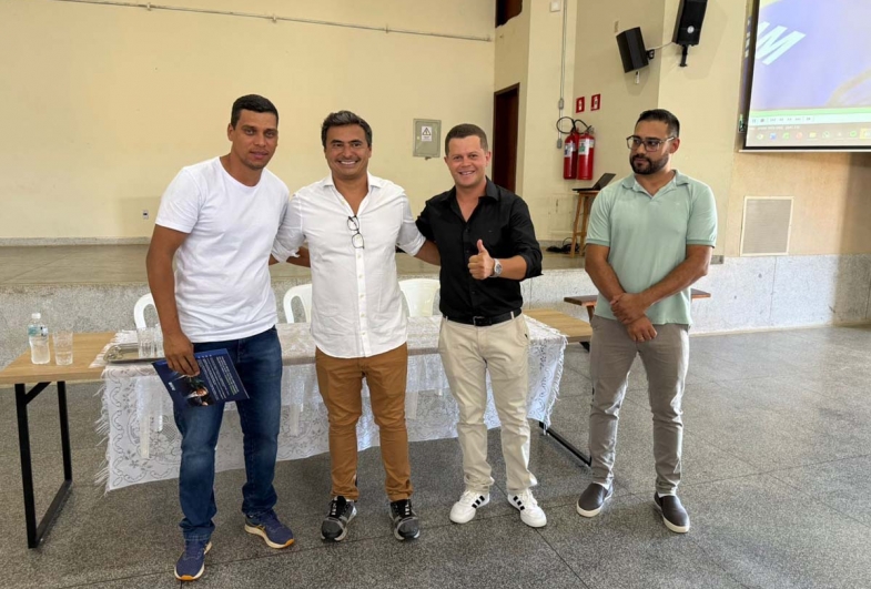 Eduardo Netão, Maurício Neves, Maycon  da Saúde e Agnaldo Santos