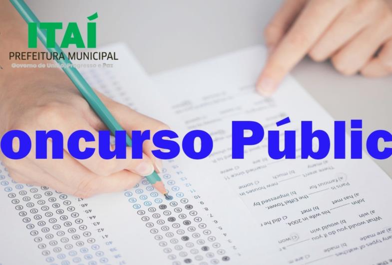 Prefeitura de Itaí abre dois Concursos Públicos com 35 vagas