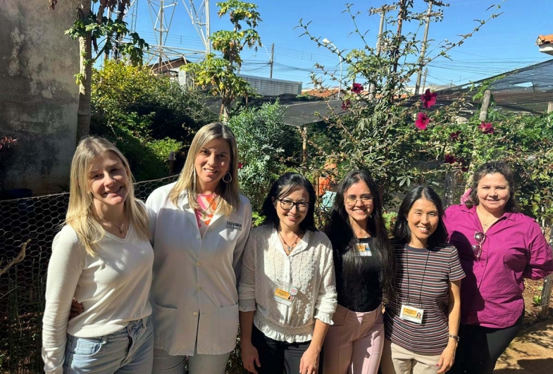 Taguaí recebe visita da equipe técnica da USP para início de projeto sobre Ambientes Alimentares Saudáveis na Infância e Adolescência