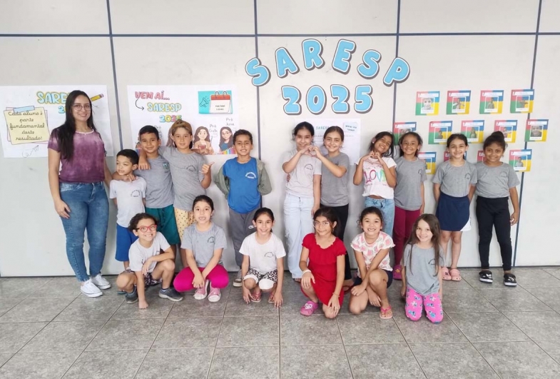 Escolas de Taguaí realizam mobilização estadual pelo Saresp 2025