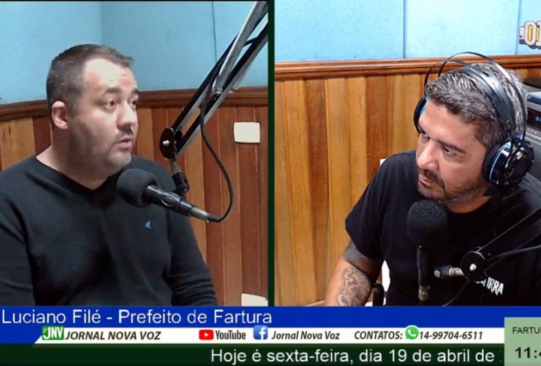 Prefeito Luciano Filé anuncia sua pré-candidatura a reeleição em Fartura