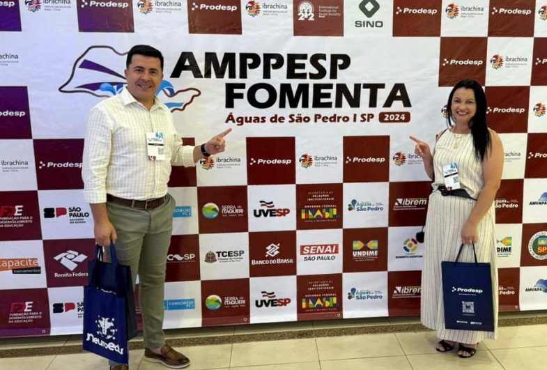 Prefeito eleito de Timburi participa de encontro de novos gestores em Águas de São Pedro