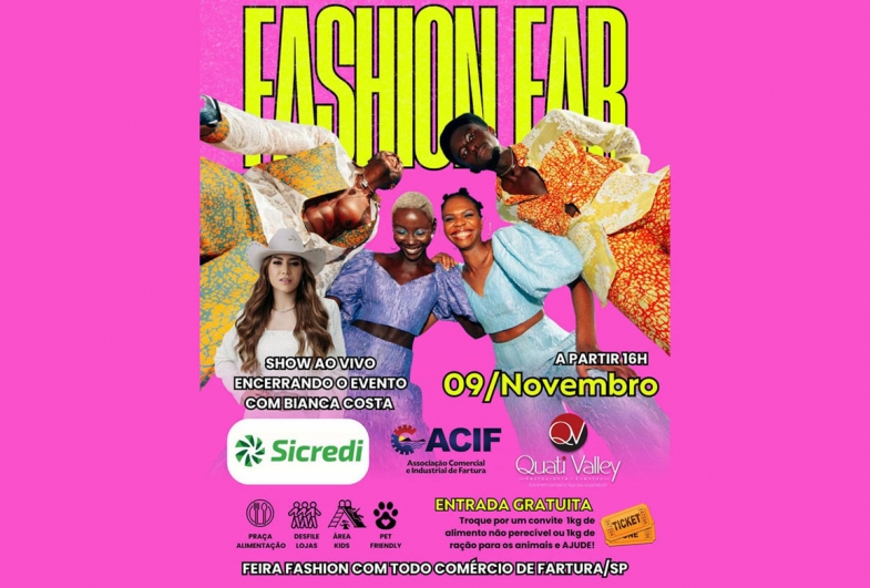 7ª edição do Fashion Far acontece sábado em Fartura 