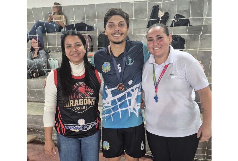 Felipe foi eleito o atleta destaque do primeiro jogo contra a equipe do Tek Tek de Avaré