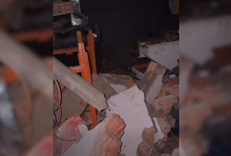 Temporal causa estragos em Carlópolis