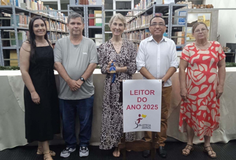 Funcionários da Biblioteca Municipal