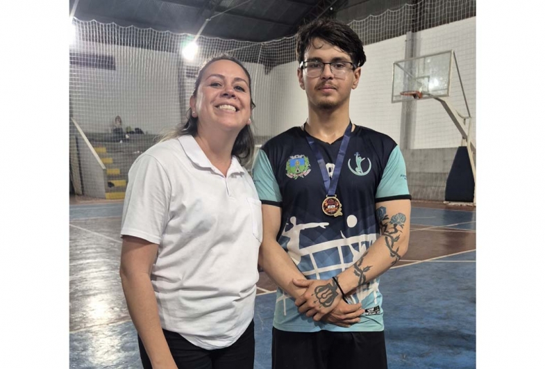 Gustavo foi eleito o atleta destaque contra a equipe  do Dragons de Itaí