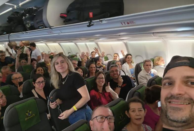 Brasileiros de Bauru/SP são retirados de Israel em segundo avião da FAB