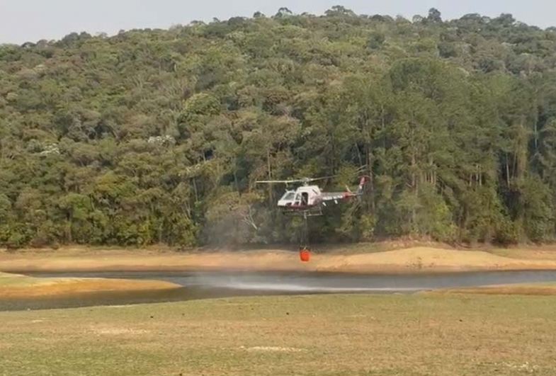 Governo de SP libera R$ 5,9 milhões para combate a incêndios florestais com aeronaves