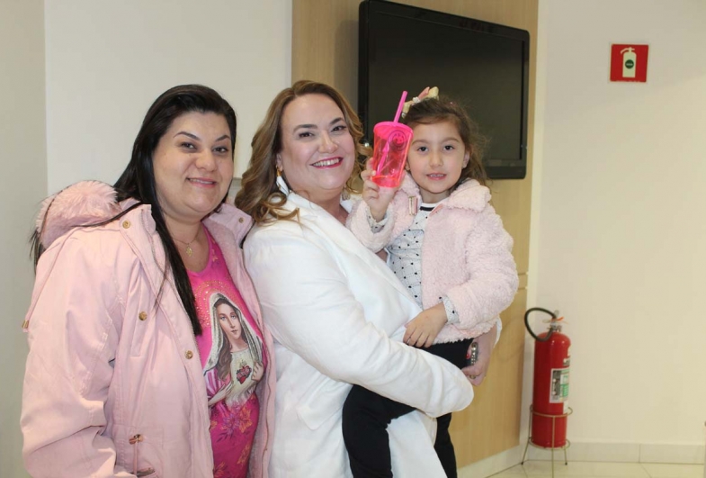 Rita, Dra. Gabriela e Elisa