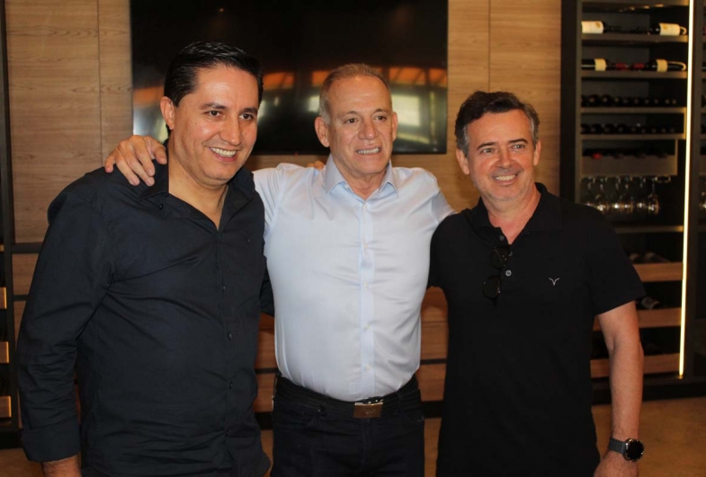 Elizeu, secretário Jorge Lima e Denny