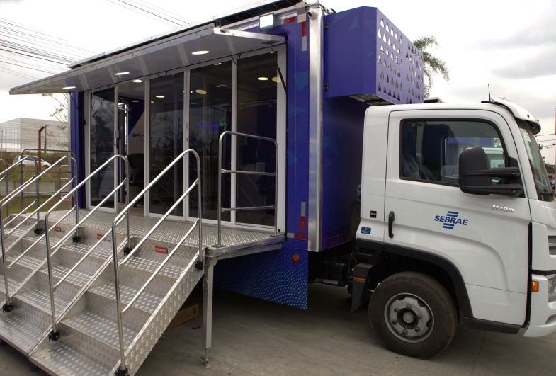 Caminhão do Sebrae Móvel vai estacionar na Concha Acústica de Avaré no dia 27