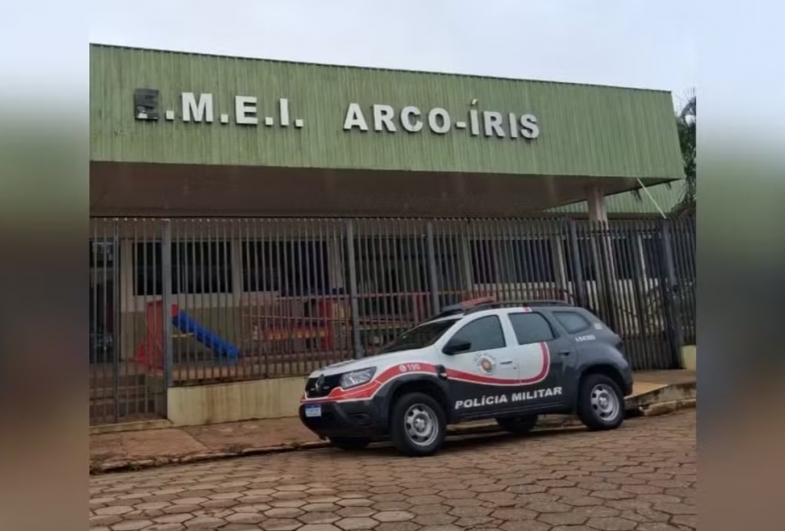 Escola suspende aulas após invasão, merenda destruída e furto de TV em Itaberá 