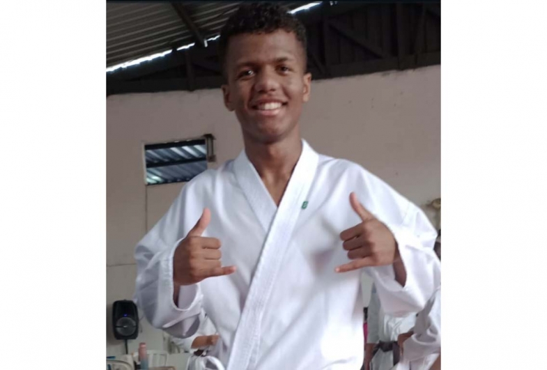 João Victor Klosowski - Kumite Masc. 3° ao 7° kyu - 68 kyu