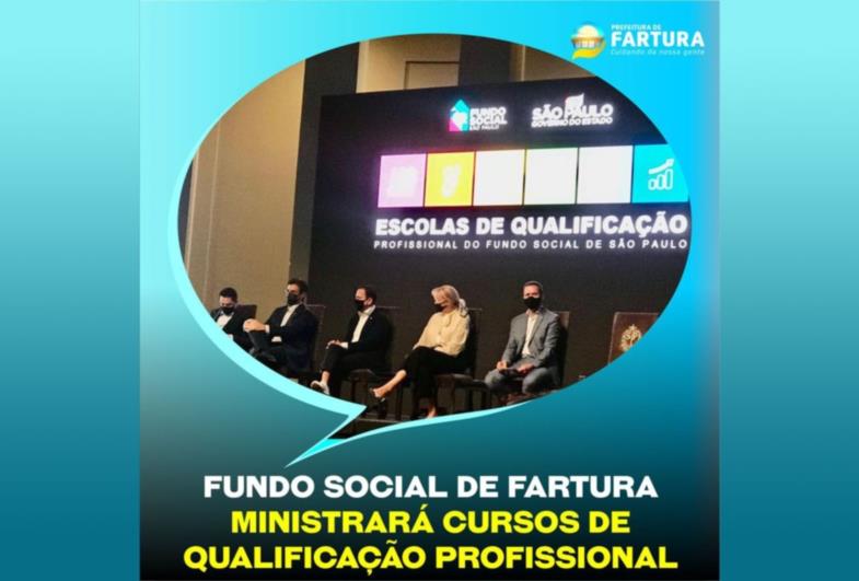 Cursos das Escolas de Qualificação Profissional serão ministrados pelo Fundo Social de Fartura