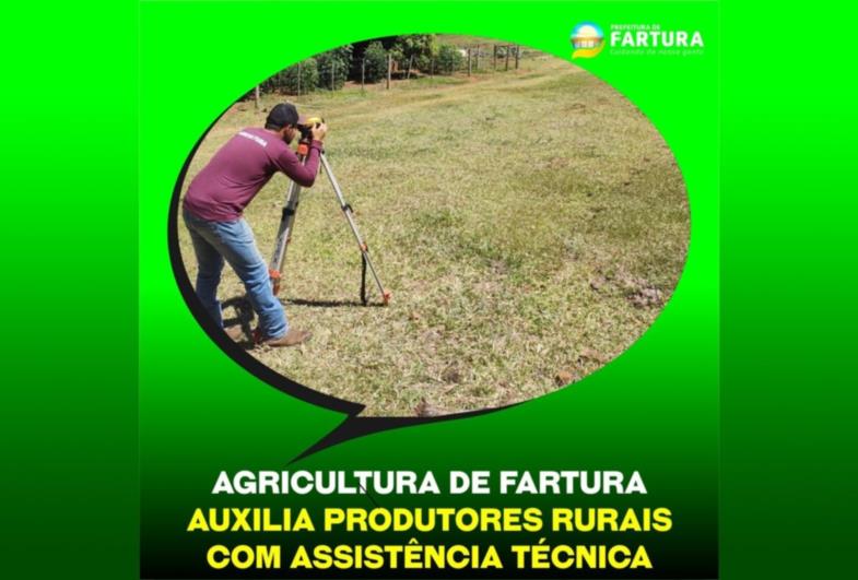 Agricultura de Fartura auxilia produtores rurais com assistência técnica