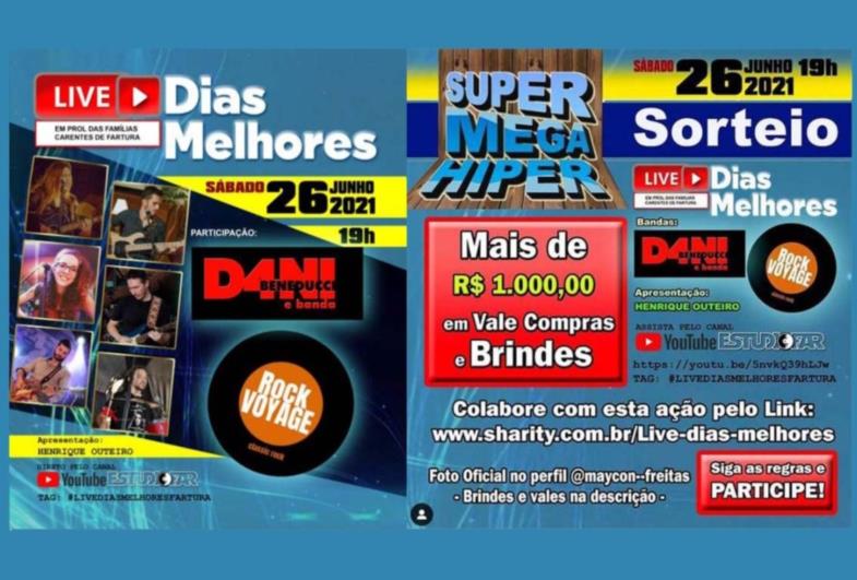 Vem aí a live “Dias Melhores” em Fartura 