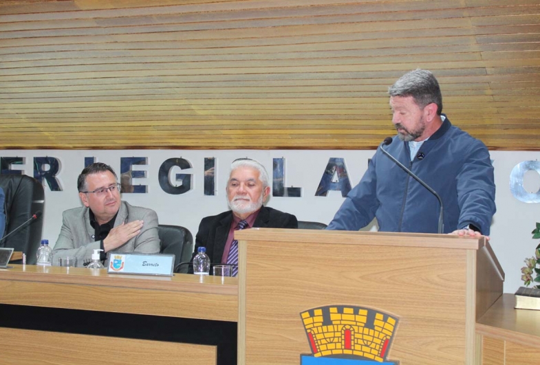 Major Mecca fez discurso emocionado direcionado ao prefeito Roberto Araujo