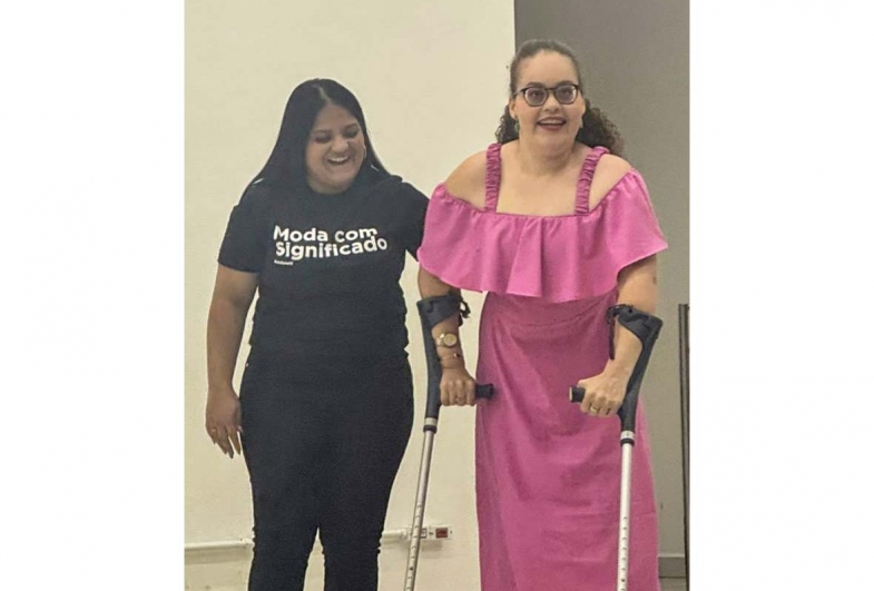 Modelos fizeram história no desfile