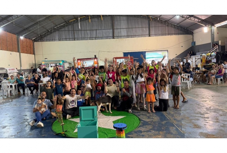 Muita diversão para as crianças