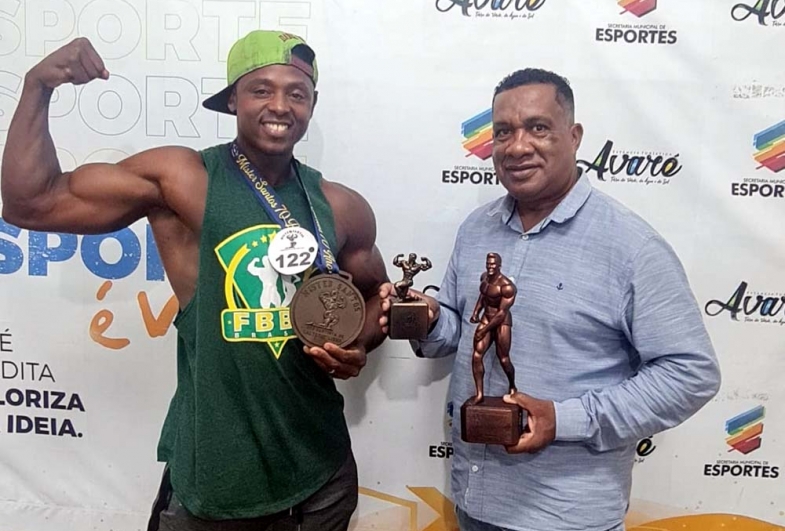 Atleta de Avaré é destaque em competição de fisiculturismo realizada em Santos