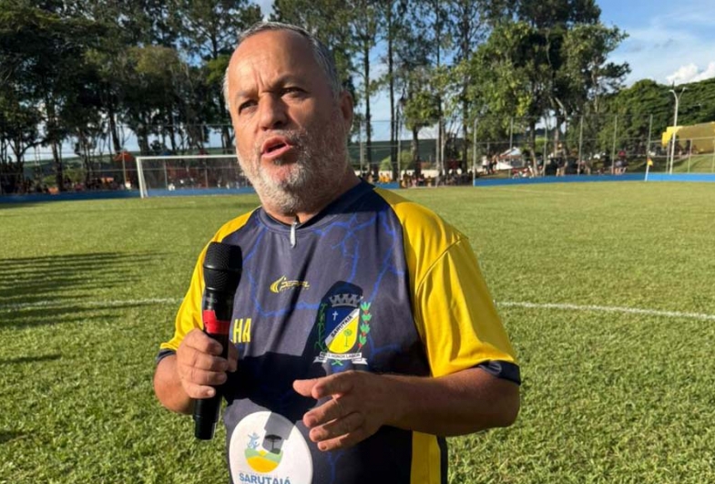 O diretor Rogerinho ressaltou a importância do esporte  para a comunidade