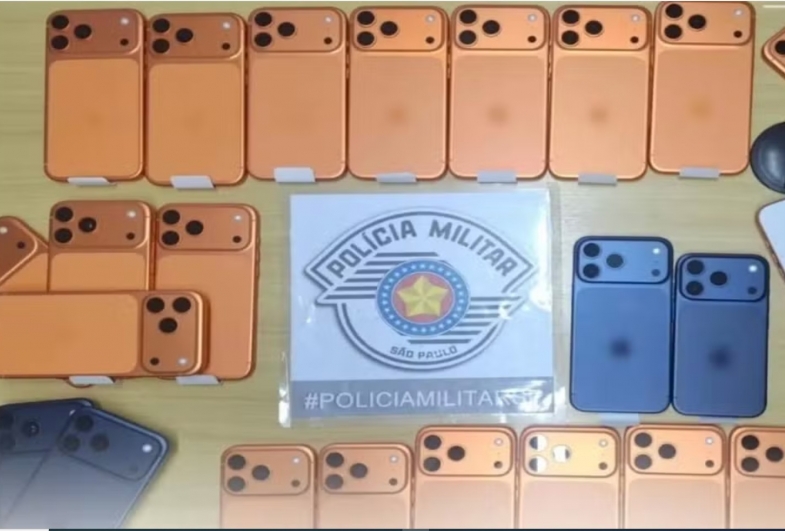 Carga de celulares avaliada em R$ 300 mil é apreendida pela Polícia Militar em Itaporanga