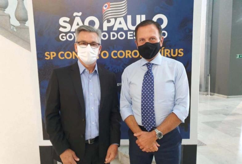 Prefeito Isnar de Sarutaiá agradece o apoio do Governo do Estado de São Paulo