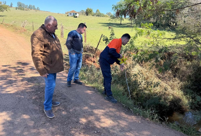 Defesa Civil Estadual inspeciona pontes comprometidas pelas chuvas em Sarutaiá; locais vão receber reformas 