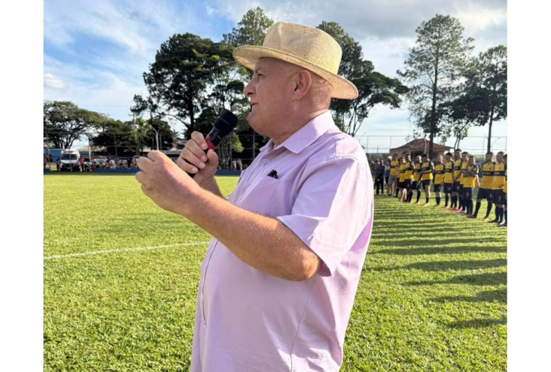 Prefeito João agradeceu ao público pela presença durante todo o campeonato, e também parabenizou as equipes