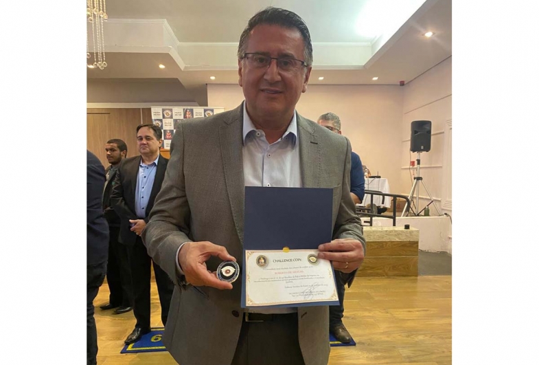 Prefeito também  foi homenageado