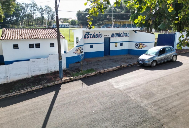 Estádio de Timburi passa por melhorias para receber a 36ª edição do Campeonato de Futebol 