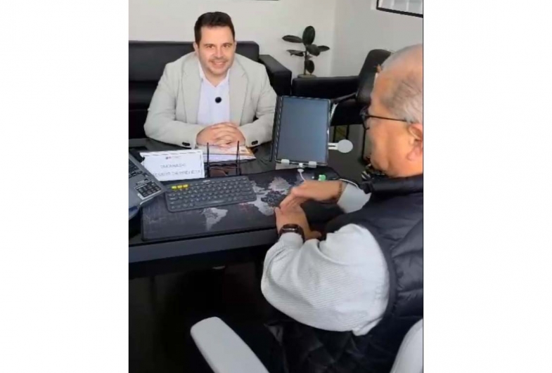 Prefeito Diego do Nino de Coronel Macedo discute demandas com governo estadual 