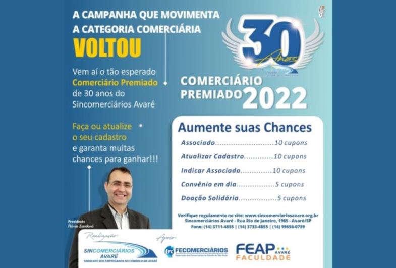 Sincomerciários de Avaré realiza mais uma vez campanha de valorização sindical